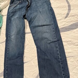 Levi's Men's Dark Blue Straight Jeans